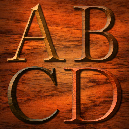 photoshop text effects demo