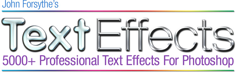 Photoshop Text Effects Tutorial by John Forsythe
